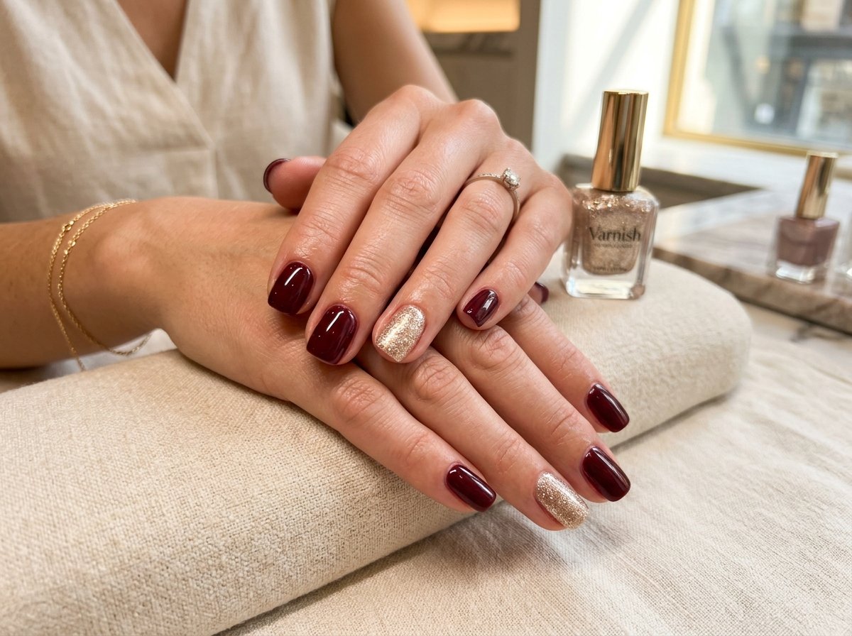 Luxury manicure service at Janails